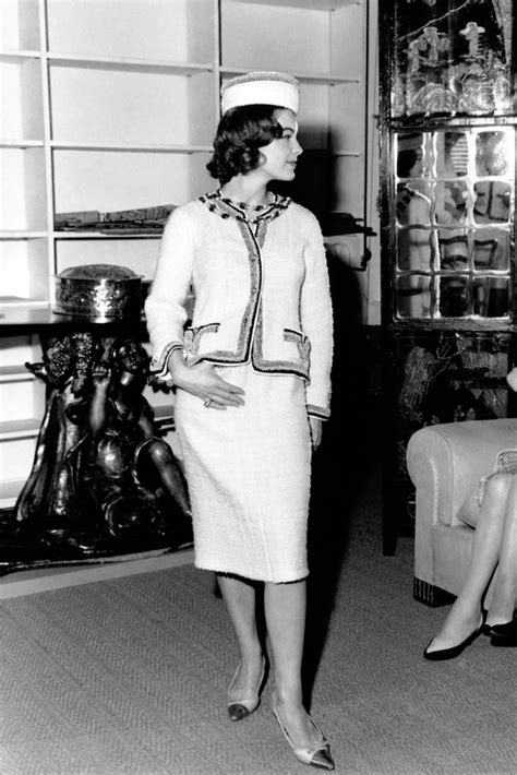 coco chanel skirt suit